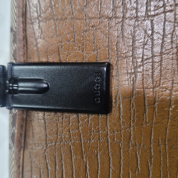 GUCCI Monogram Bamboo Wallet Brown - Picture 8 of 12